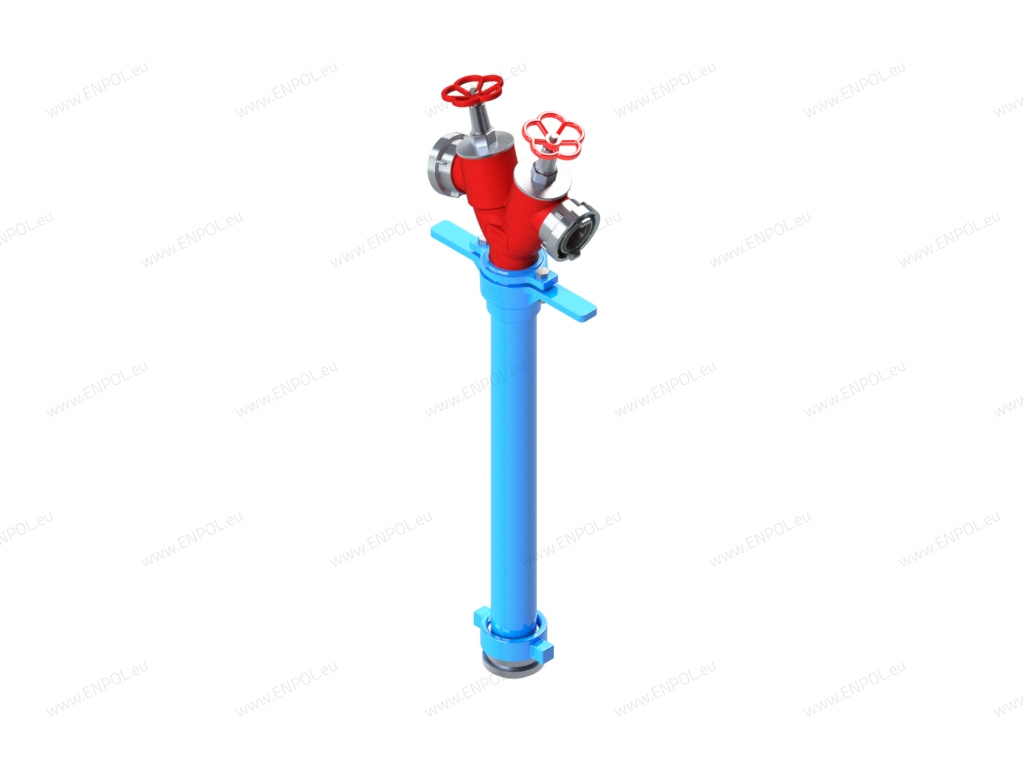Stojak hydrantowy DN80 B/CC