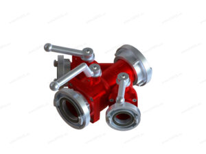 Rozdzielacz kulowy 75/52-75-52